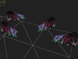 explore the mountains - rocks 010 Model 3D