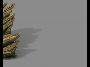 explore the mountains - rock 011 Modelo 3D