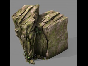 explore the mountains - mountain rock 012 Modelo 3D