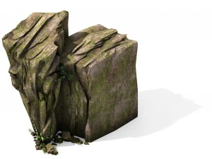 explore the mountains - mountain rock 012 3D Model