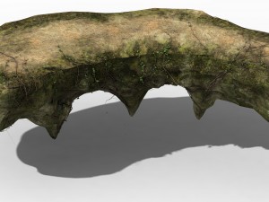 explore the mountains - rock 016 Model 3D