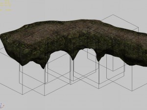 explore the mountains - rock 016 Model 3D