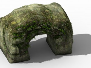 explore the mountains - rock 018 Modèle 3D