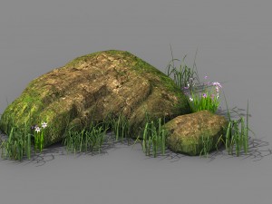 explore the mountains - rocks 20 Modèle 3D