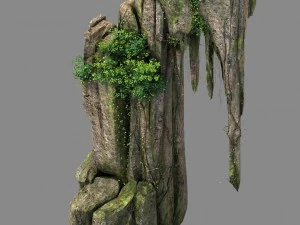 探索山脉 - 岩石 021 3D 模型