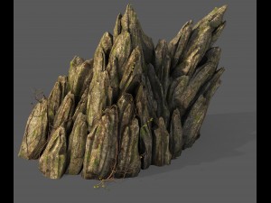explore the mountains - rocks 024 3D-Modell