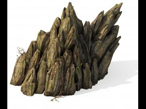 explore the mountains - rocks 024 3D 模型