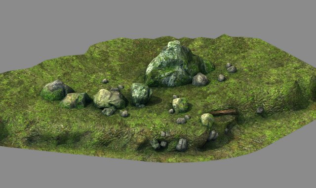 explore the mountains - rocks - stones 01 3D Model .c4d .max .obj .3ds .fbx .stl .blend 
