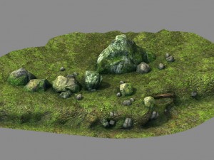 explore the mountains - rocks - stones 01 3D Model