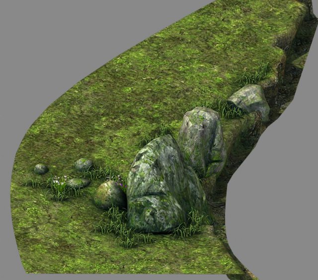 explore the mountains - rocks - stones 02 3D Model .c4d .max .obj .3ds .fbx .stl .blend 