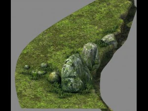 पहाड़ों - चट्टानों - पत्थरों का अन्वेषण करें 02 3D मॉडल