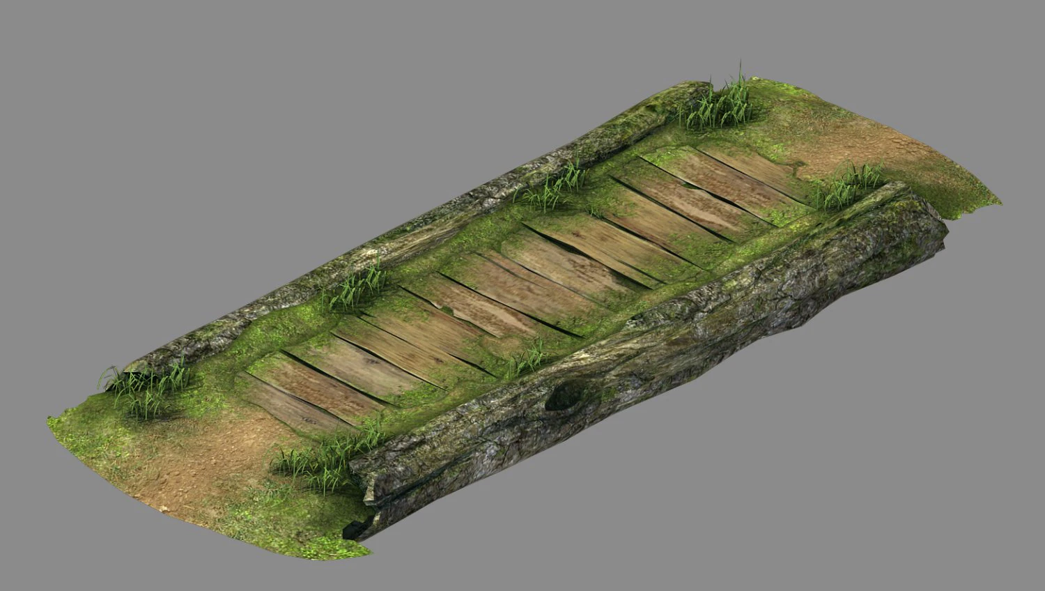 explore the mountains - the earth bridge 01 3D Model .c4d .max .obj .3ds .fbx .stl .blend