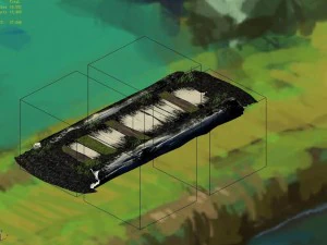 explore the mountains - the earth bridge 01 3D Model