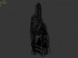 tianyin temple - rockery - buddha phase 01 3Dモデル