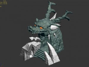 tongtianhe - ice dragon cave 01 3D Modell