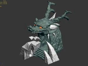 tongtianhe - ice dragon cave 01 3D Model