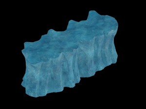 tongtianhe - ice stone 02 3D Model