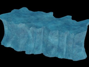 tongtianhe - ice stone 02 3D 模型