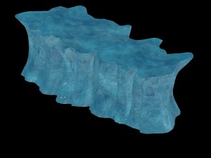 tongtianhe - ice stone 02 3D 模型