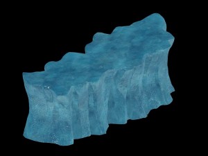 tongtianhe - ice stone 02 3D 模型