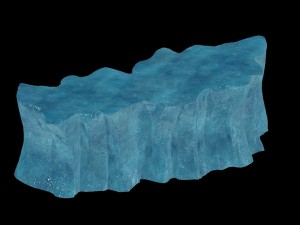 tongtianhe - ice stone 02 3D 模型