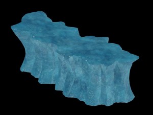 tongtianhe - ice stone 02 3D 模型