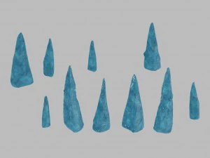 tongtianhe - buz taşı 04 3D Model