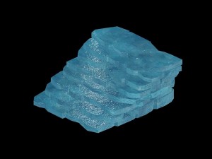 tongtianhe - ice stone 05 3Dモデル