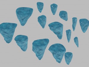 tongtianhe - ice stone 08 3D Model