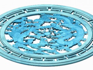 tongtianhe - snow relief 01 3D Modell