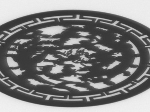 tongtianhe - snow relief 01 3D Modell