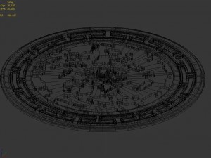 tongtianhe - snow relief 01 3D Modell