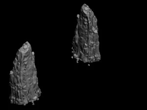 tongtianhe - rock 01 3D Model