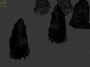 tongtianhe - rock 01 3D Model