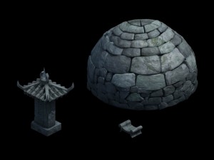 forgotten forest - graves 32 Modello 3D