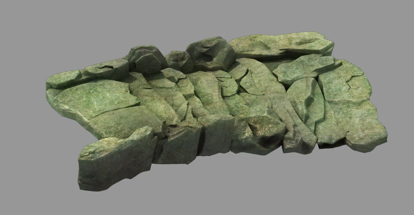 forgetful forest - stone bridge 34 3D Model .c4d .max .obj .3ds .fbx .stl .blend 