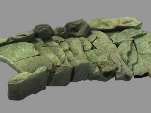 forgetful forest - stone bridge 34 3D 모델