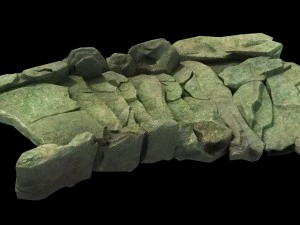 forgetful forest - stone bridge 34 3D Model