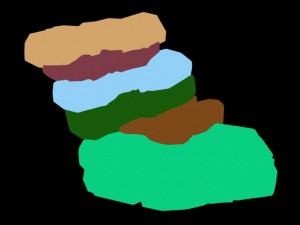 forget the forest - stone ladder 21 3D Модель