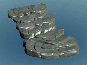 forget the forest - stone ladder 21 3D Модель