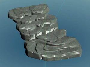 forget the forest - stone ladder 21 3D Model