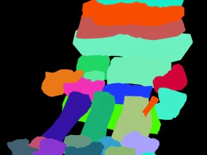 forgetful forest - stone ladder 34 3D Model