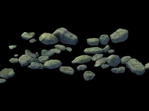 forgetful forest - stone 32 3D 모델
