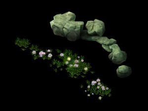 forgetful forest - stone 34 Modèle 3D