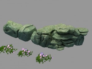 forgetful forest - stone 39 3D 모델