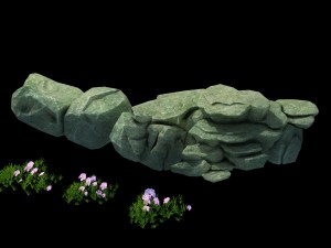 forgetful forest - stone 39 3D Modell
