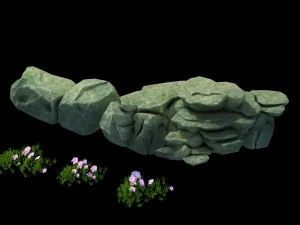 forgetful forest - stone 39 3D Model