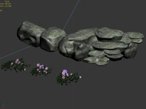 forgetful forest - stone 39 3D Model