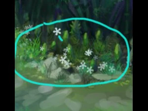 forsaken forest - plant - stone 21 3D Model