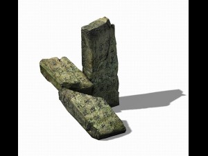 wu gorge - broken stone 01 Model 3D
